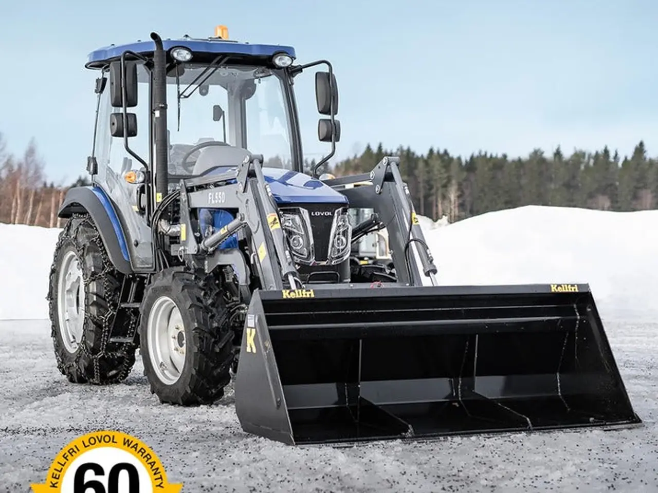 Billede 1 - Lovol M504 50hk med frontlæsser