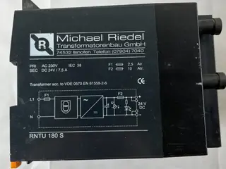 Michael Riedel RNTU 180 S Transformer 230V AC To