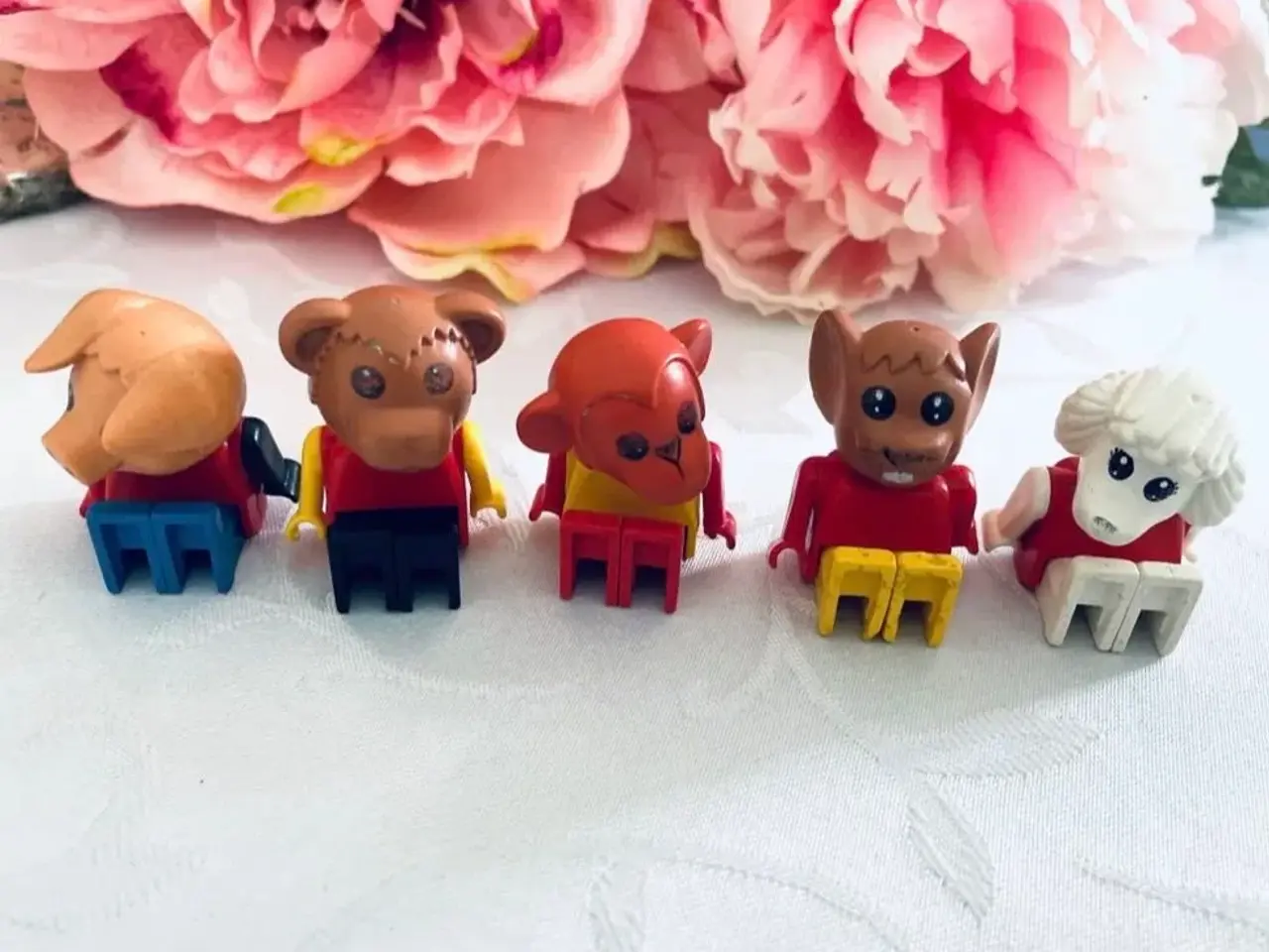 Billede 1 - Fabuland Lego 5 figur vintage