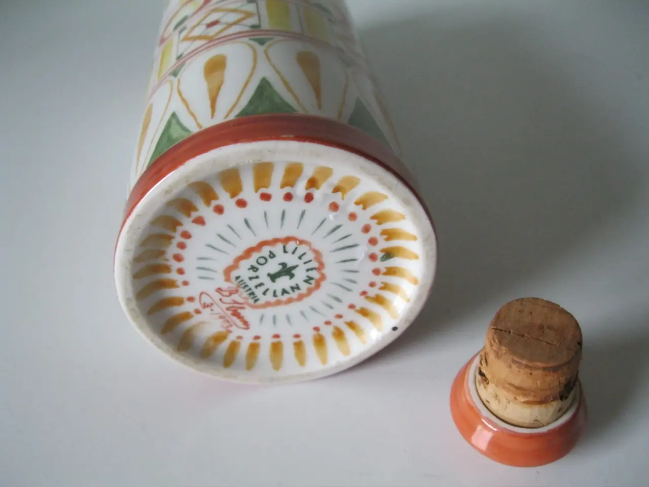Billede 3 - Snapsedunk Lilien porcelæn
