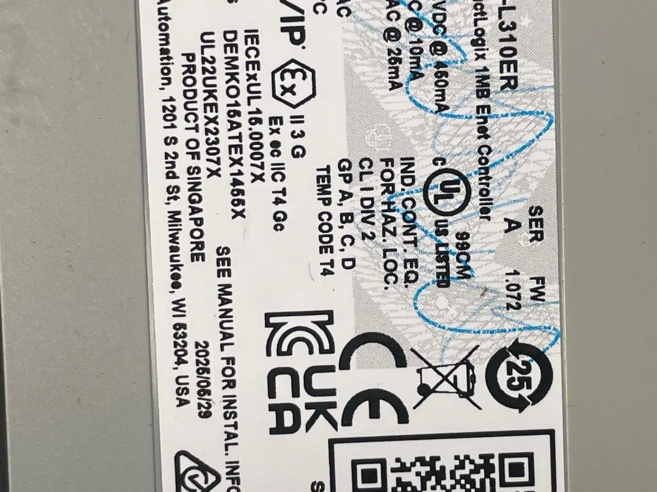 Billede 5 - Allen-Bradley 5069-L310ER CompactLogix 5380 PLC