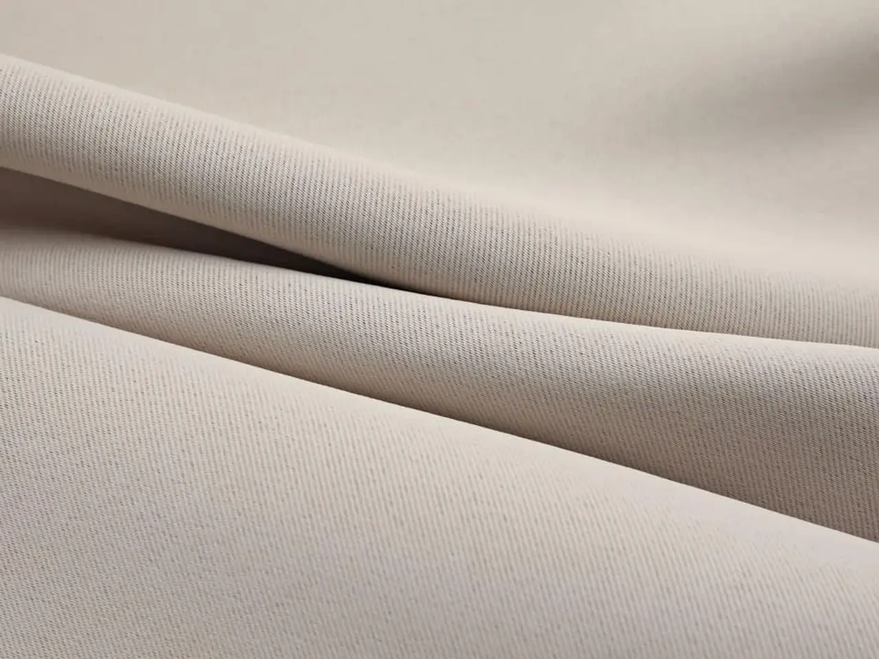 Billede 4 - Mørklægningsgardiner 2 stk. med metalringe 140 × 225 cm - beige