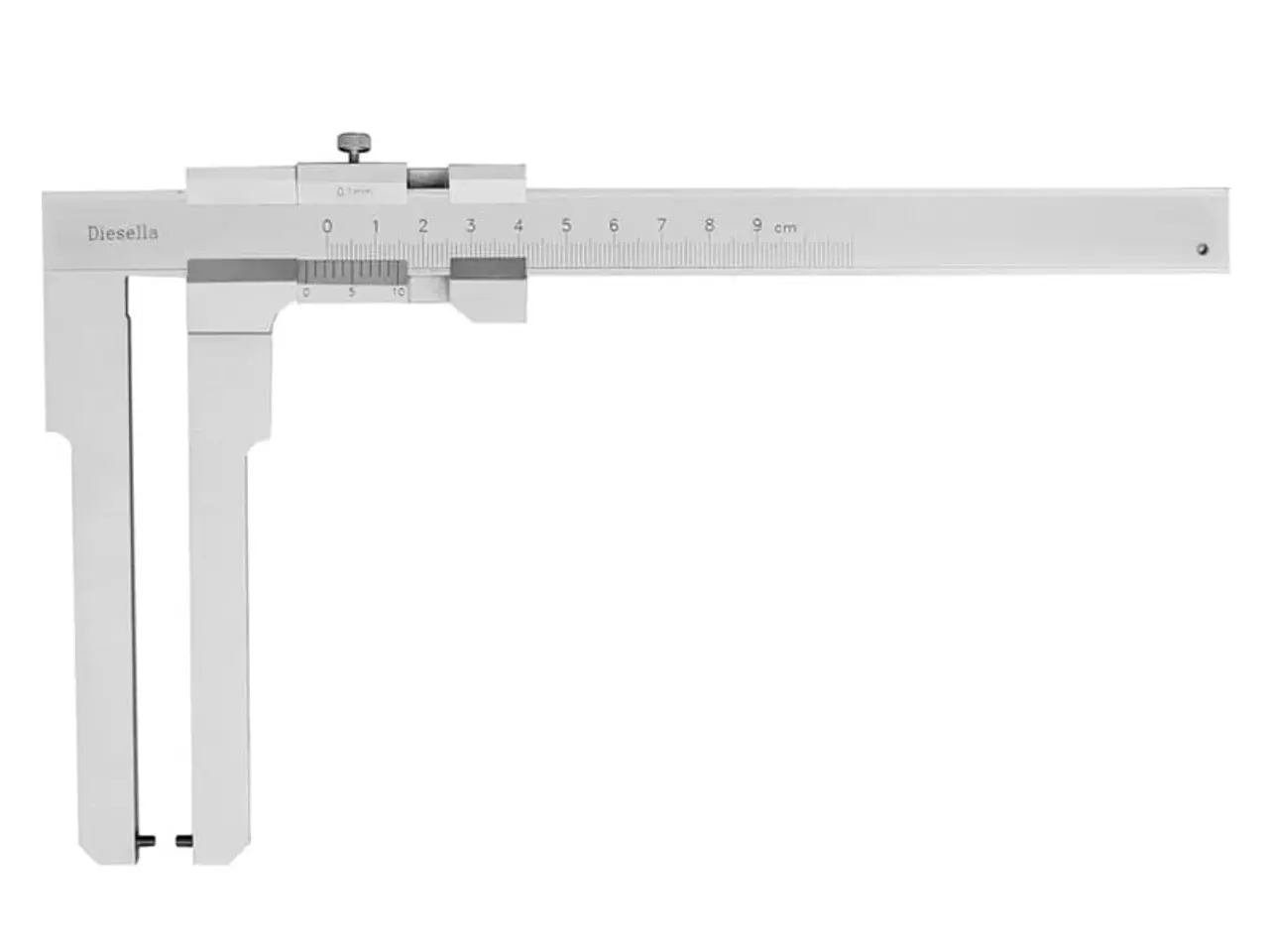 Billede 1 - Skydelære til bremseskiver 0-90x0,1 mm med 120 mm kæber