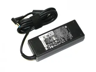 HP Acbel 90W 19.5V 4.62A strømforsyning med 4.5mm x 3.0mm blue stik - Original OEM