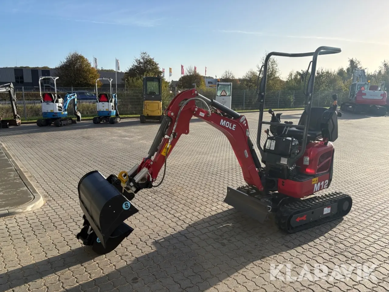 Billede 1 - Minigraver Mole M12 + tilbehør