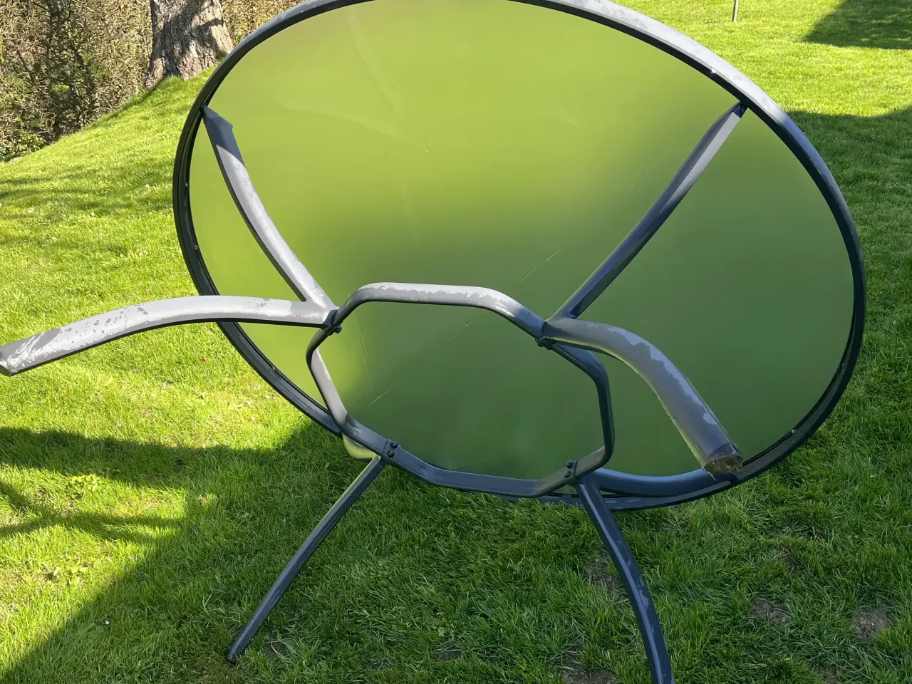 Billede 2 - Glas/alu havebord