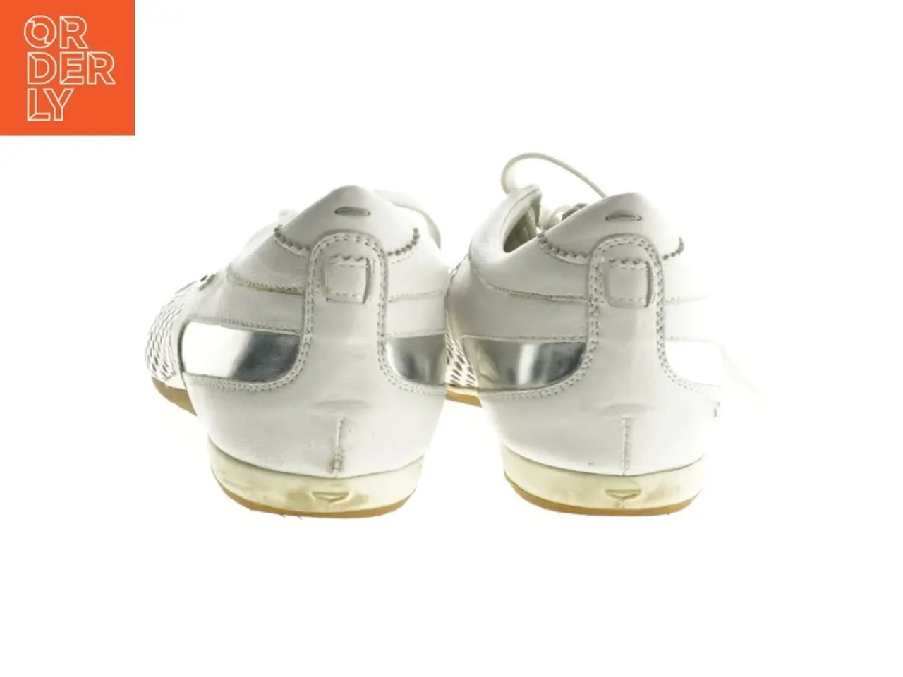 Billede 2 - Hvide læder sneakers fra Alberto Guardiani (str. 38 )