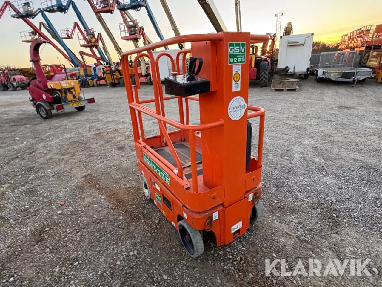 Billede 4 - Søjlelift Snorkel TM12 - C-E