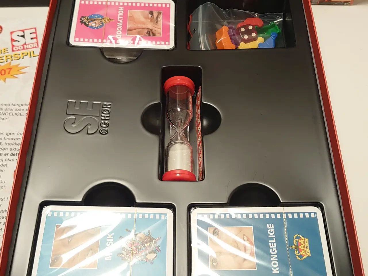 Billede 2 - "Det store SE og HØR sladderspil 2007" Ubrugt.