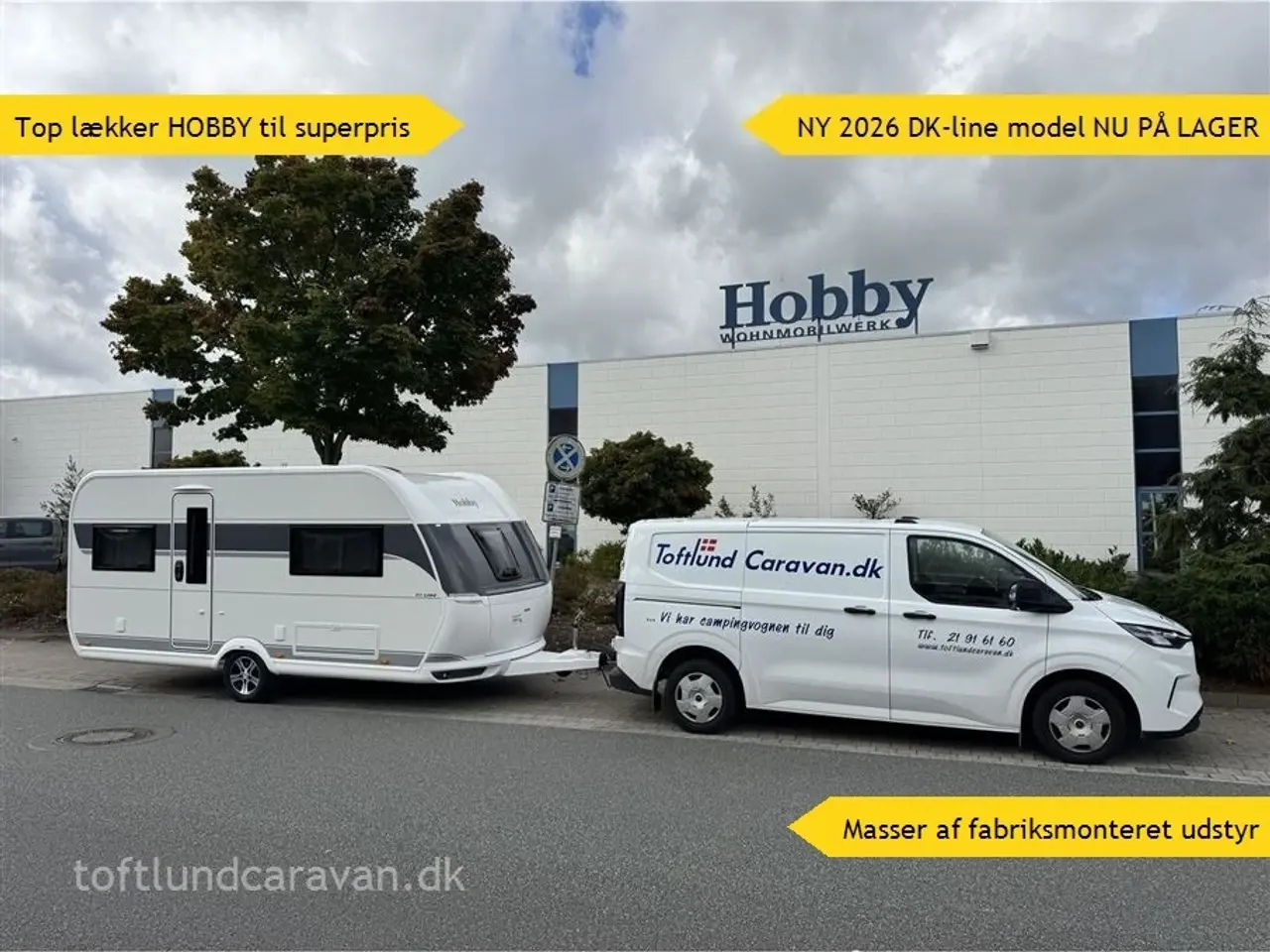Billede 1 - 2026 - Hobby De Luxe 460 UFe   NY 2026 DK-Line NU PÅ LAGER i TOFTLUND. Masser af lækkert udstyr er med i prisen!