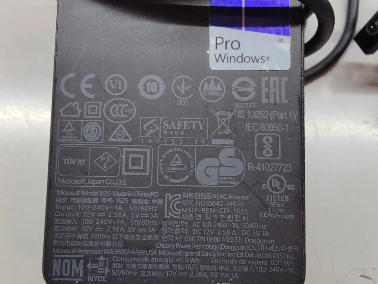 Billede 2 - Microsoft Surface opladerer
