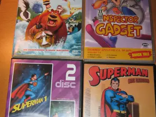 DVD film: Superman m.fl.