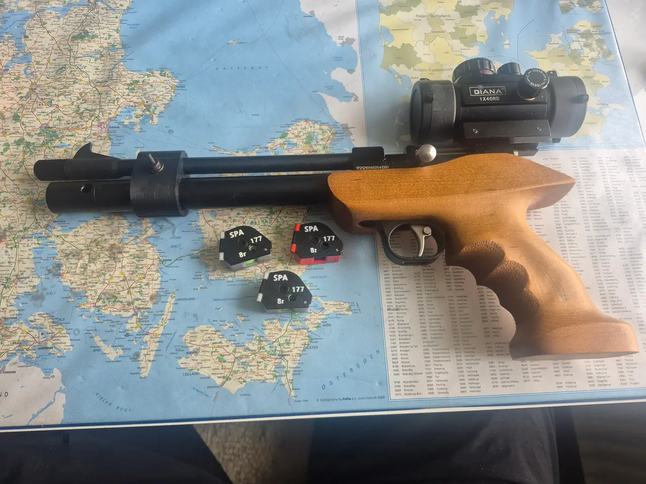 Billede 5 - Snowpeak pcp luftpistol med meget tilbehør.
