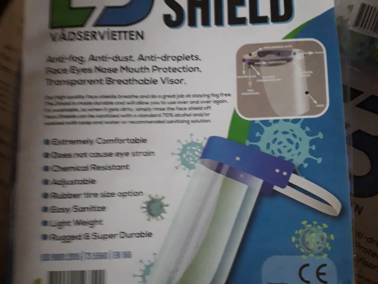 Billede 1 - ansigtsvisir , mundbind