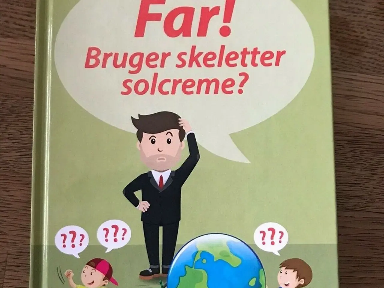 Billede 1 - Far! bruger skeletter solcreme?