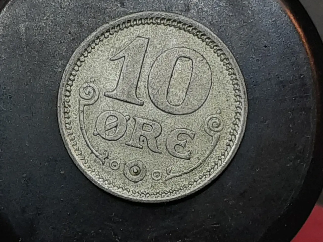 Billede 2 - 10 øre 1919 sølv, flot