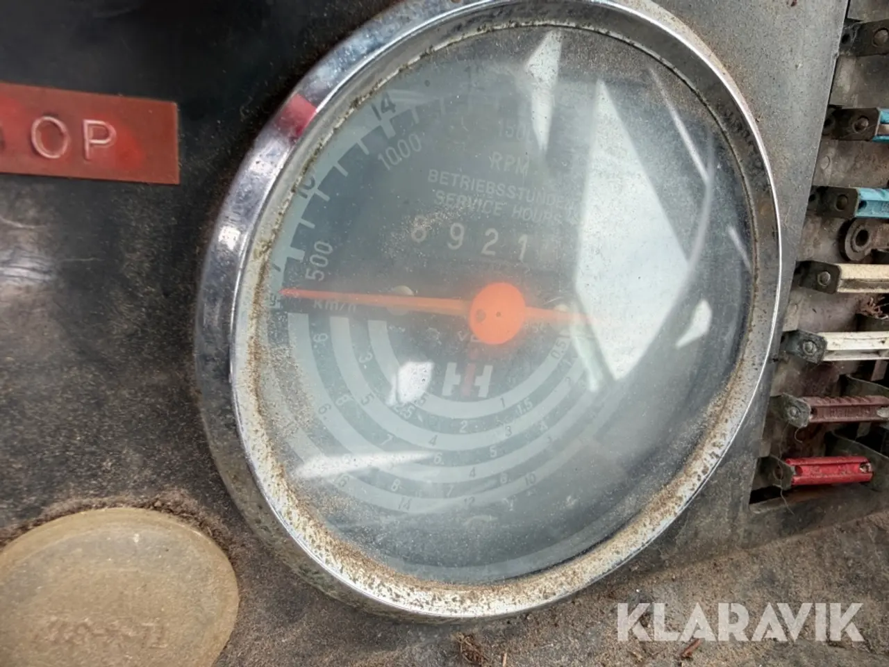Billede 5 - Veterantraktor IH 844-S