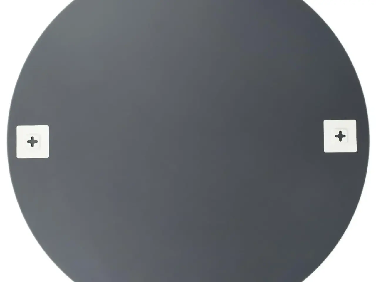 Billede 4 - Vægspejl 70 cm rundt glas