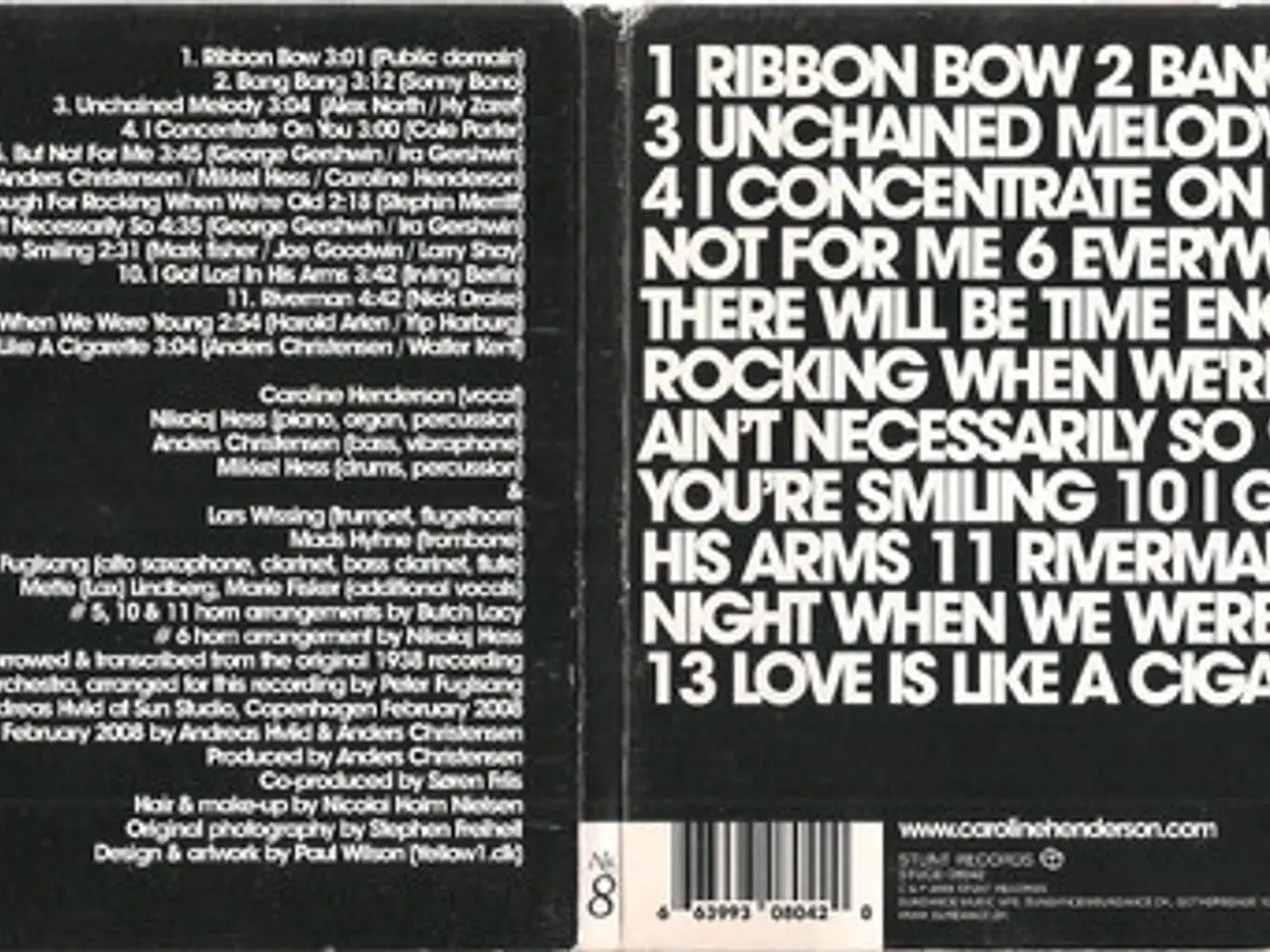 Billede 6 - Caroline Henderson – No. 8 – CD