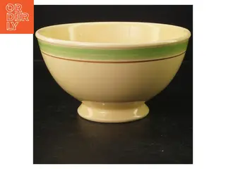 Retro Gul Keramikskål Viva fra svenske Gefle(str. Ø. 20 cm)