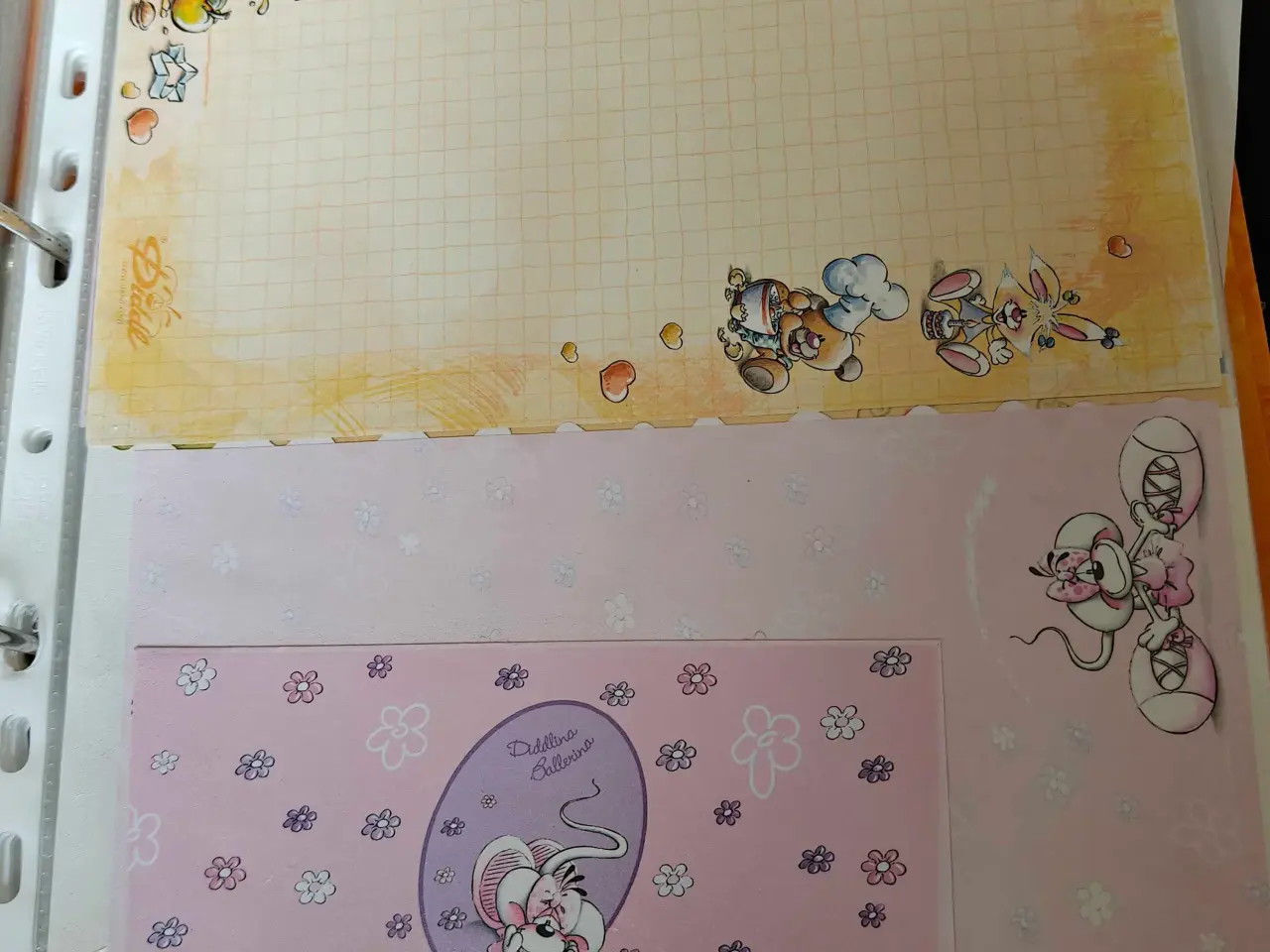 Billede 6 - Diddlepapir i mapper