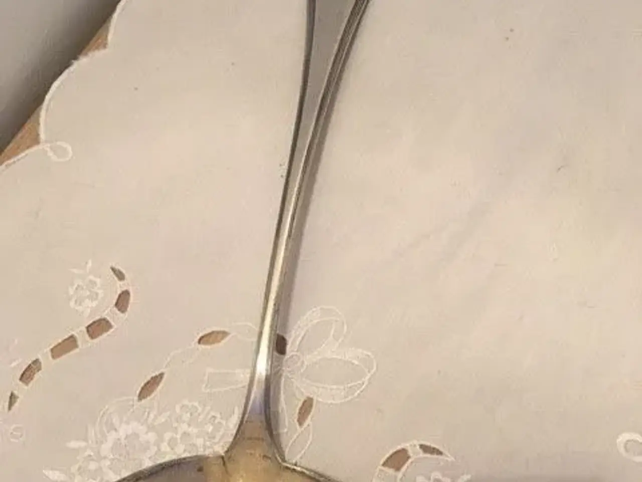 Billede 2 - Suppe opøser ske meget stor i 2 tårnet sølv
