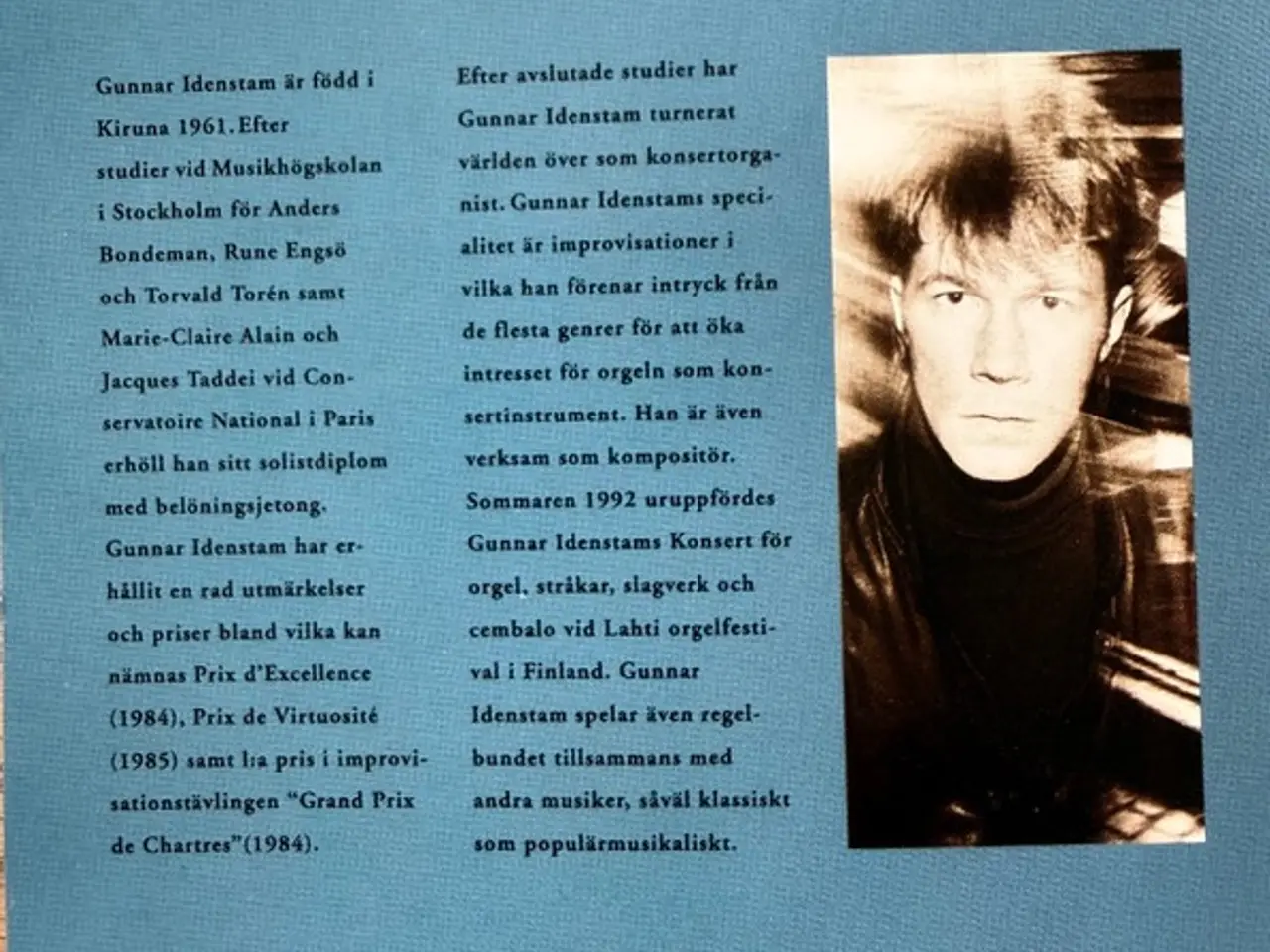 Billede 10 - Gunnar Idenstam – Bröllopsmusik – CD