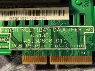 Dell Multibay Daughter Bd P985H