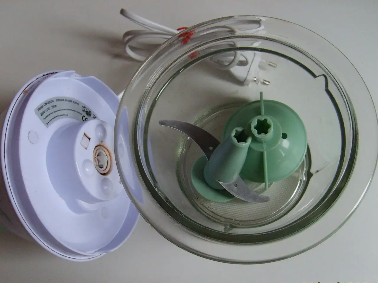 Billede 2 - Blender / hakker GM-3800D med 2 knive
