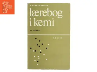 Lærebog i kemi af E. Rancke-Madsen (Bog)