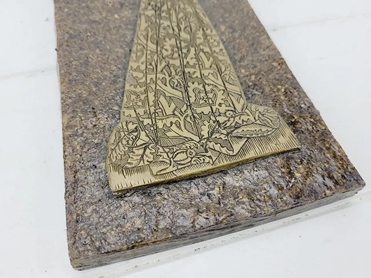 Billede 5 - Kunstgenstand Westminster Abbey messingindgraverig
