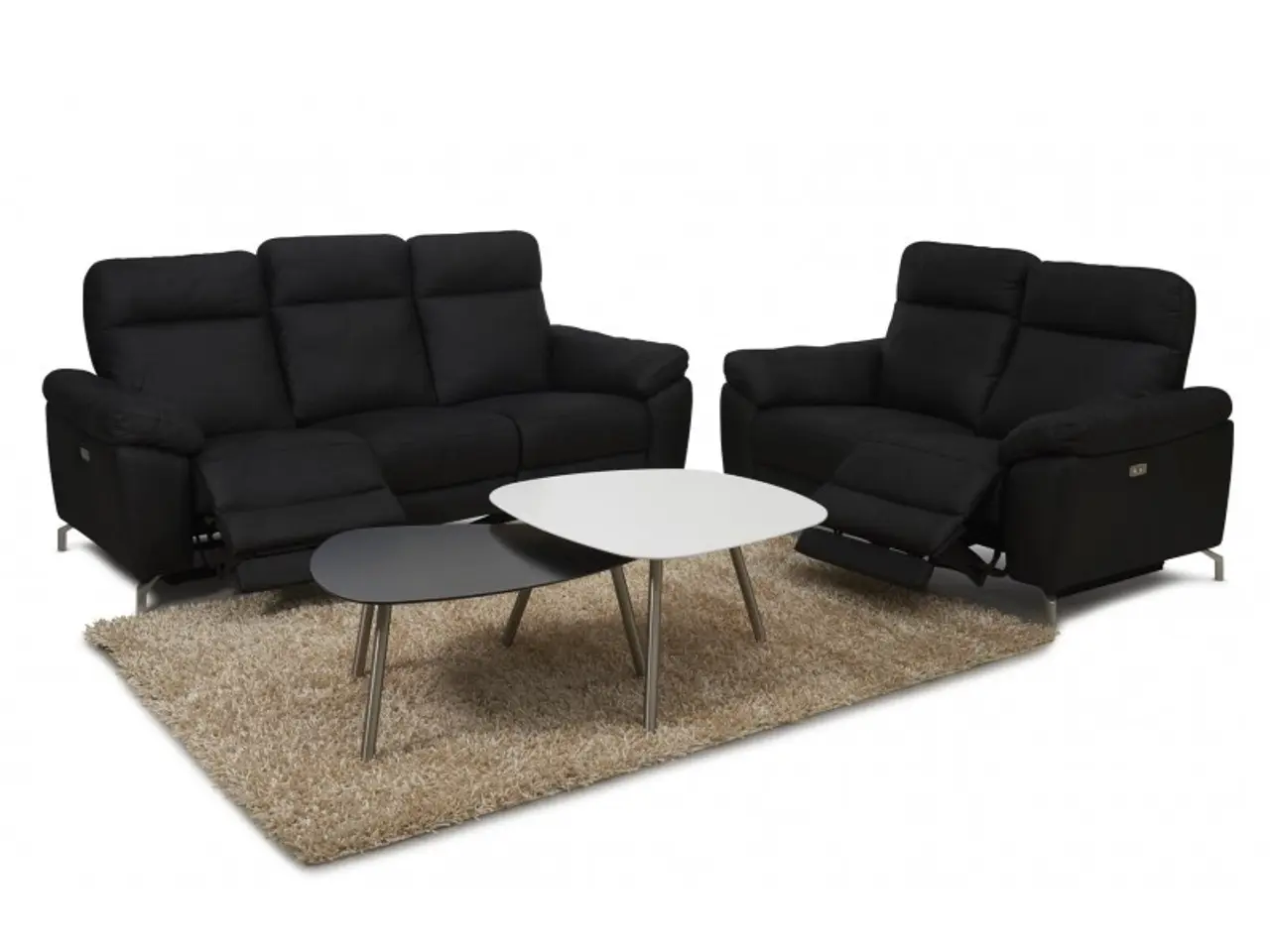 Billede 11 - Selesta 3 Personers sofa - Sort stof