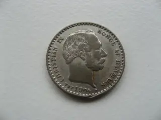 FLOT DELFIN 10 ØRE 1904, et af de gode årstal