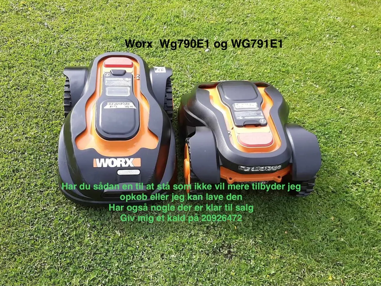 Billede 1 - Søger du Worx Landroid WG790E1 Robotklipper 