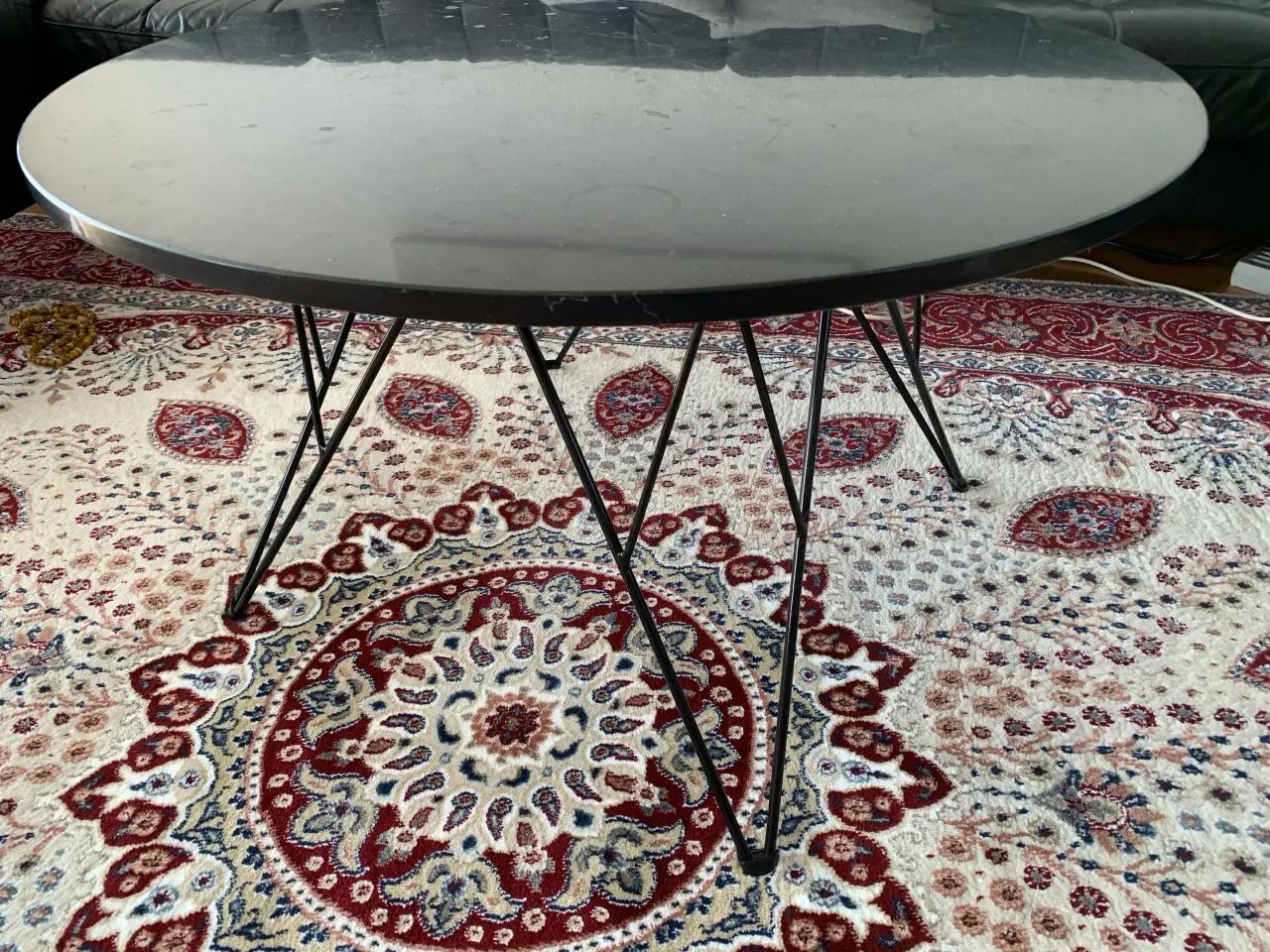 Billede 1 - Neptun Sofabord Top i sort marmor