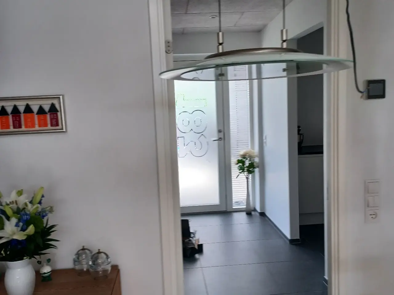 Billede 5 - Loftlampe og bordlampe. 