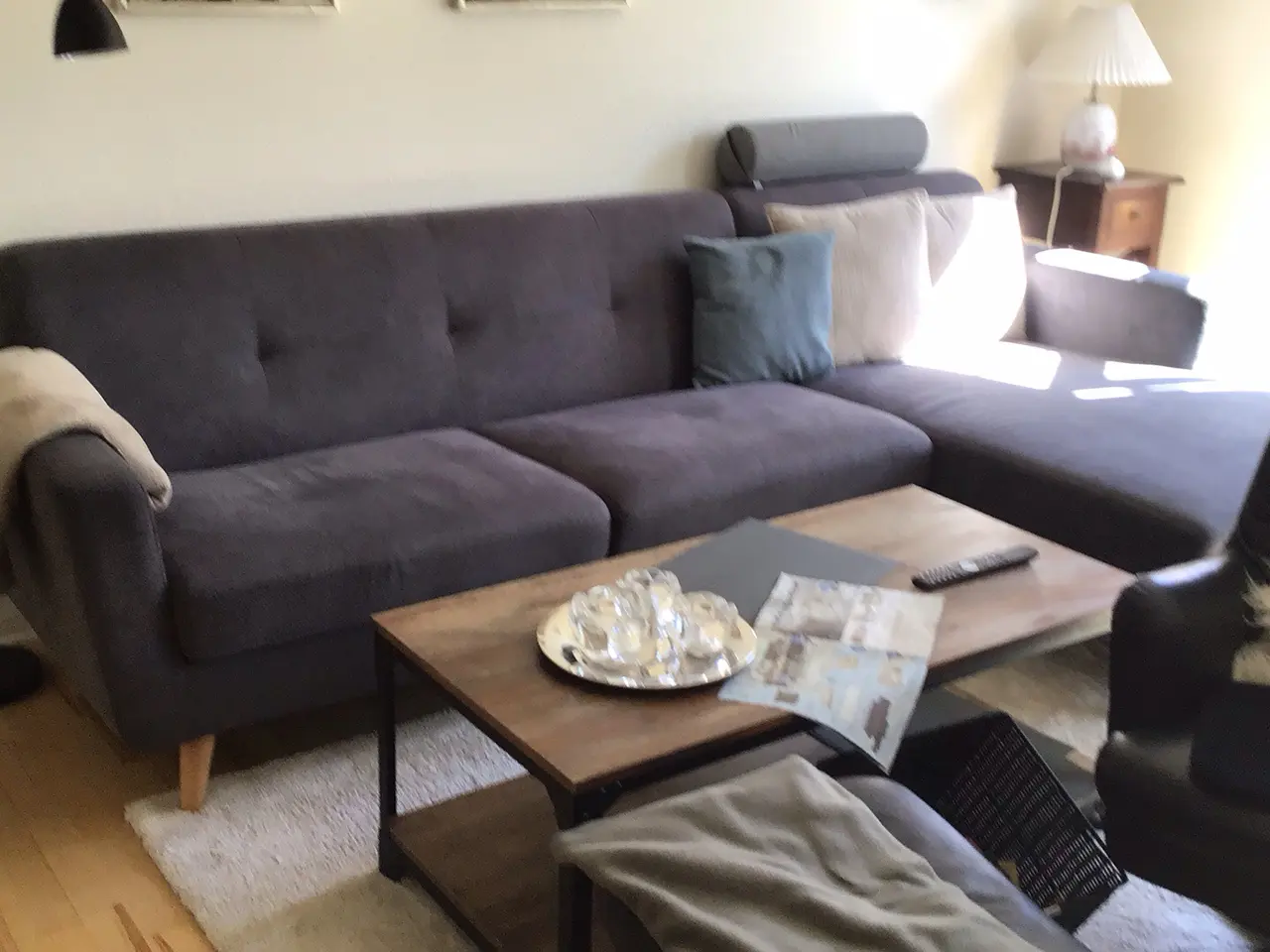 Billede 2 - Sofa grå sælges pga den er for stor