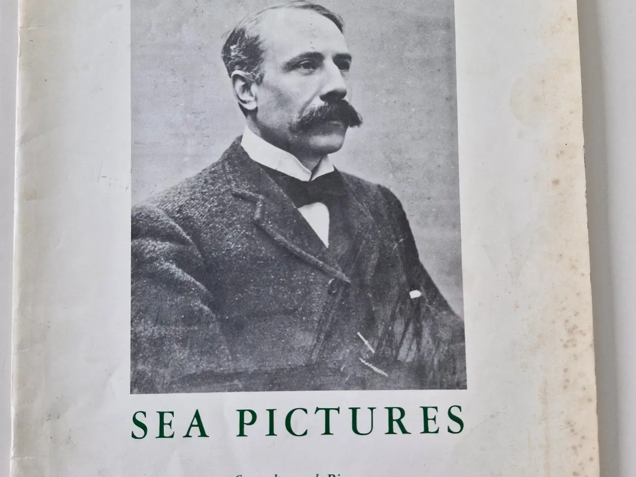 Billede 1 - Noder: Edward Elgar: Sea Pictures