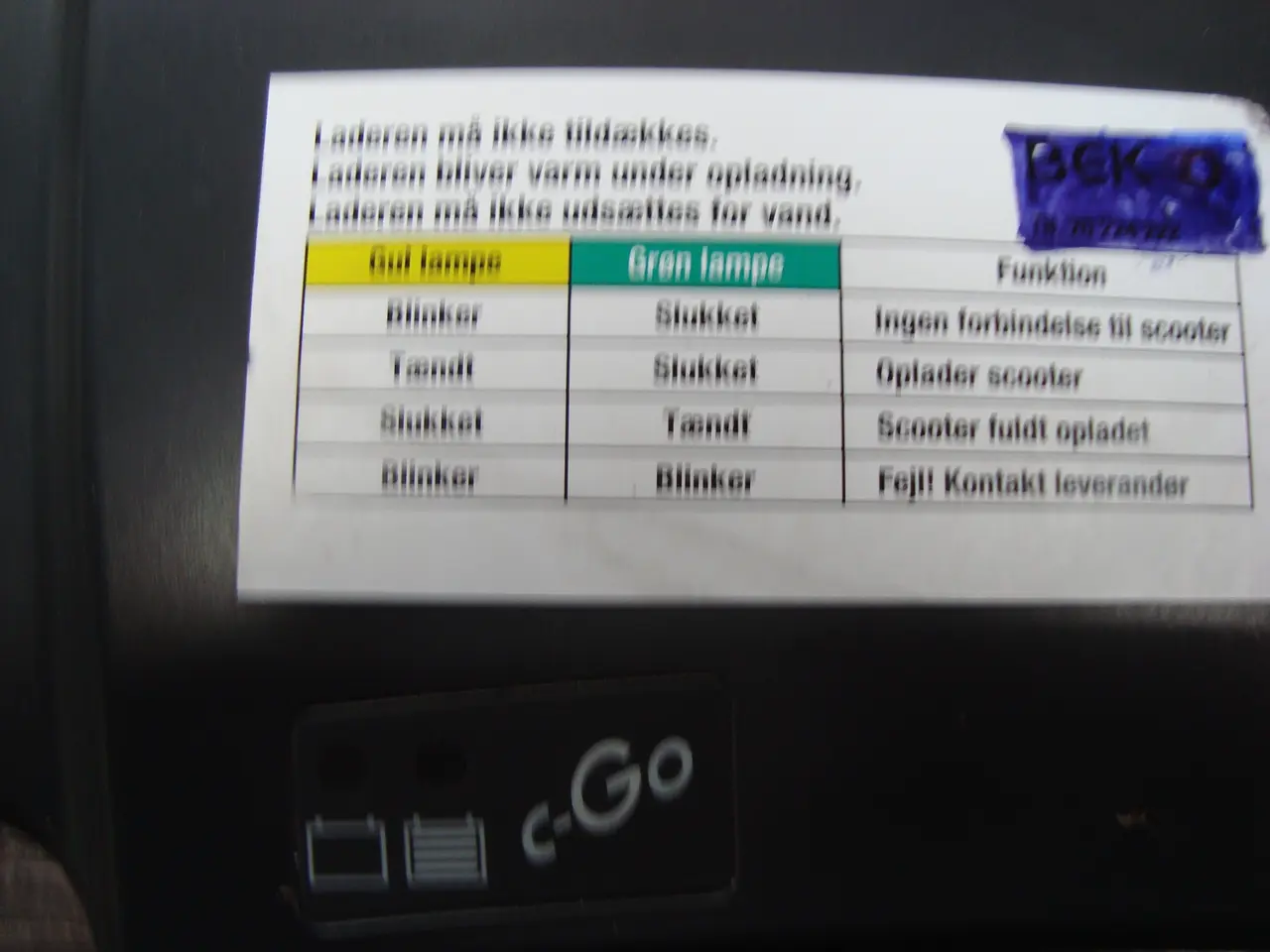 Billede 2 - Lader 24volt 8a.
