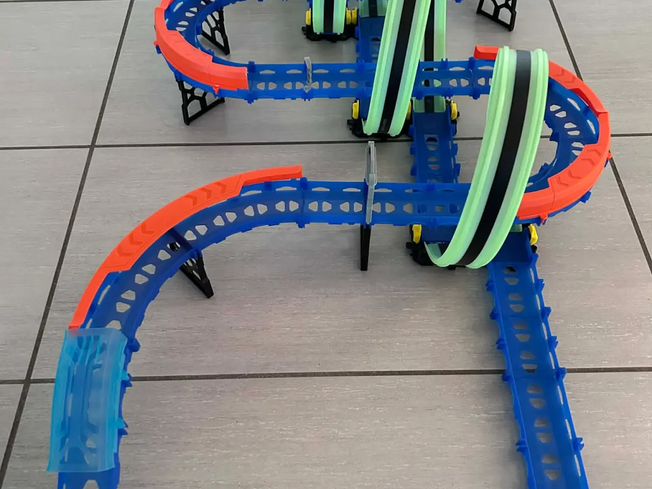 Billede 5 - Speed Car Race Track - glow in the dark - racerban