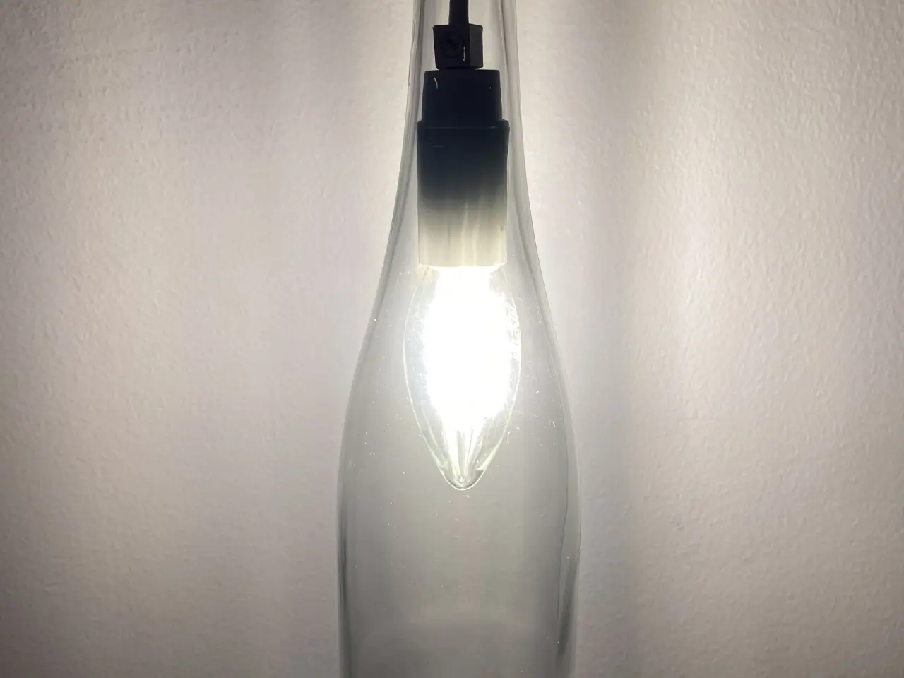 Billede 3 - Lampe pendel af glas