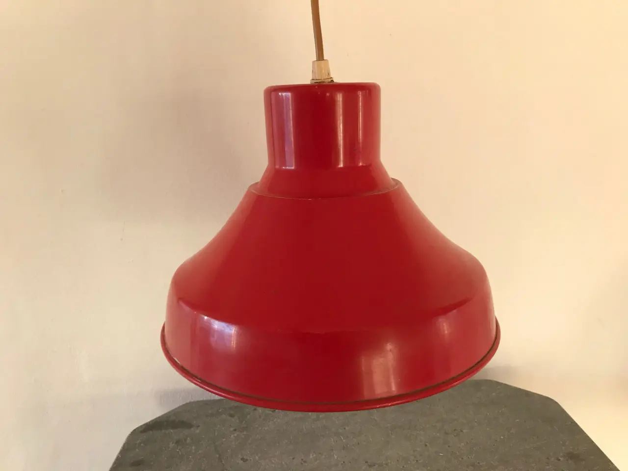 Billede 1 - Lille rød retro pendel