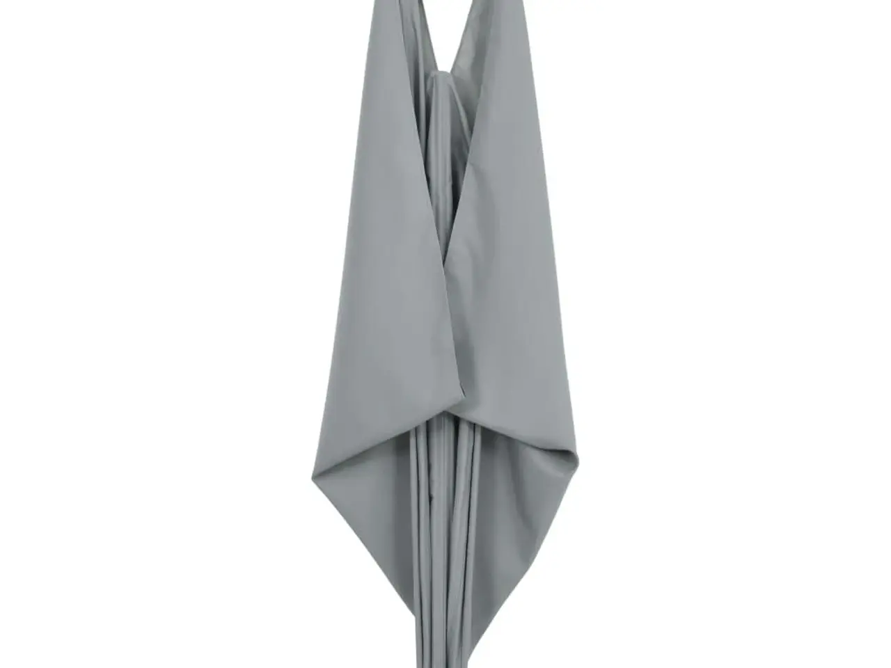 Billede 6 - Sammenklappelig sidemarkise til terrasse - grå 240 × 160 cm