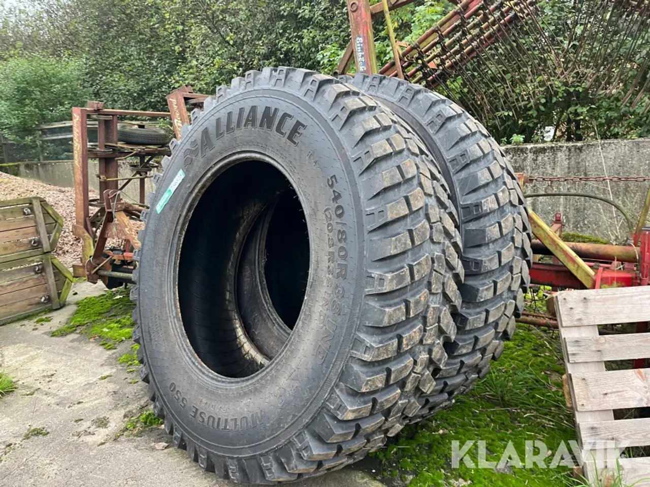 Billede 1 - Traktordæk Alliance Multiuse 550, 2 Styk