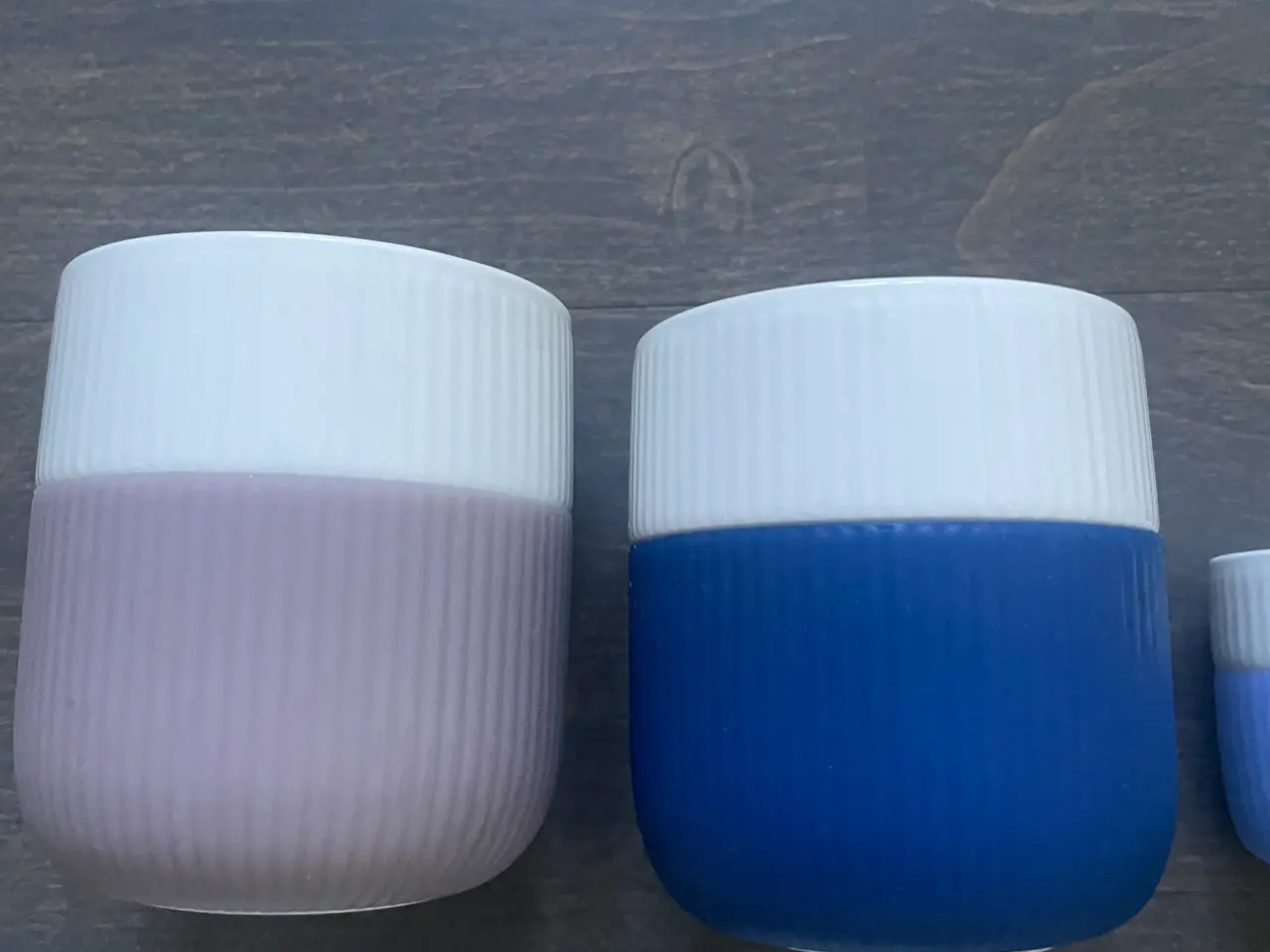Billede 3 - Royal copenhagen contrast krus blå grøn mm