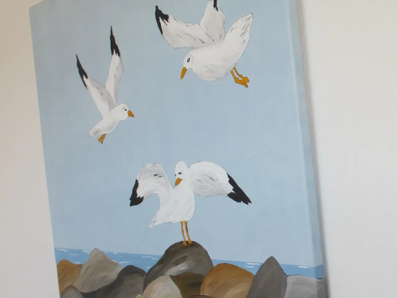 Billede 3 - ACRYL-MALERI nr. 180