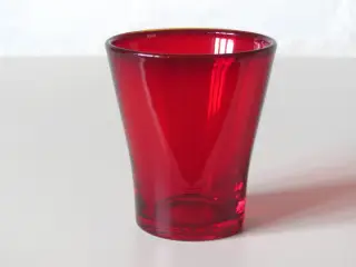 Gammelt glas bæger eller vase