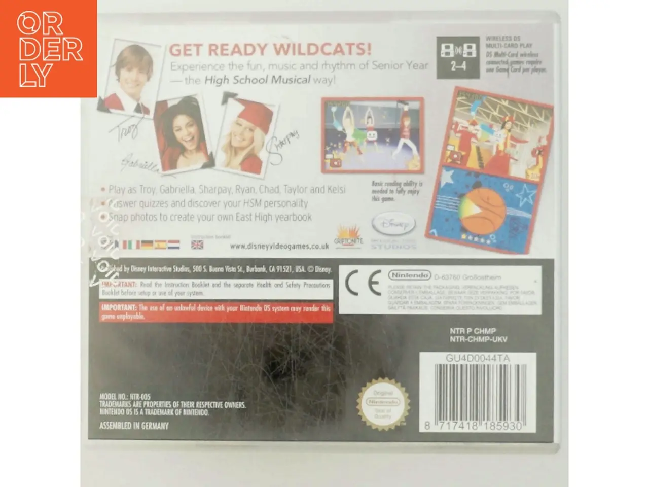 Billede 3 - High School Musical 3: Senior Year DS spil fra Nintendo