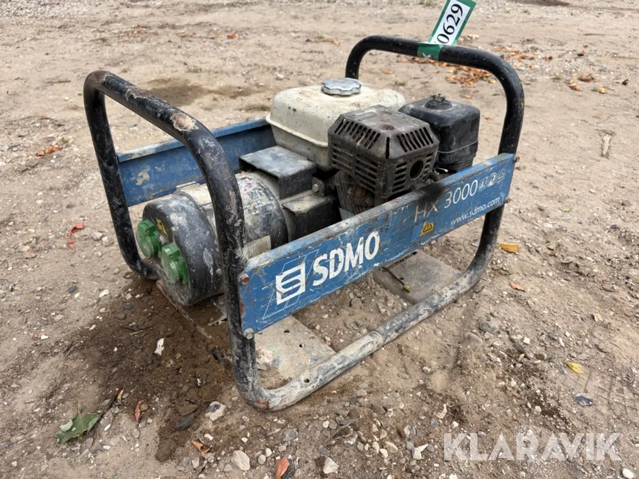 Billede 1 - Generator SDMO HX3000 2x230volt