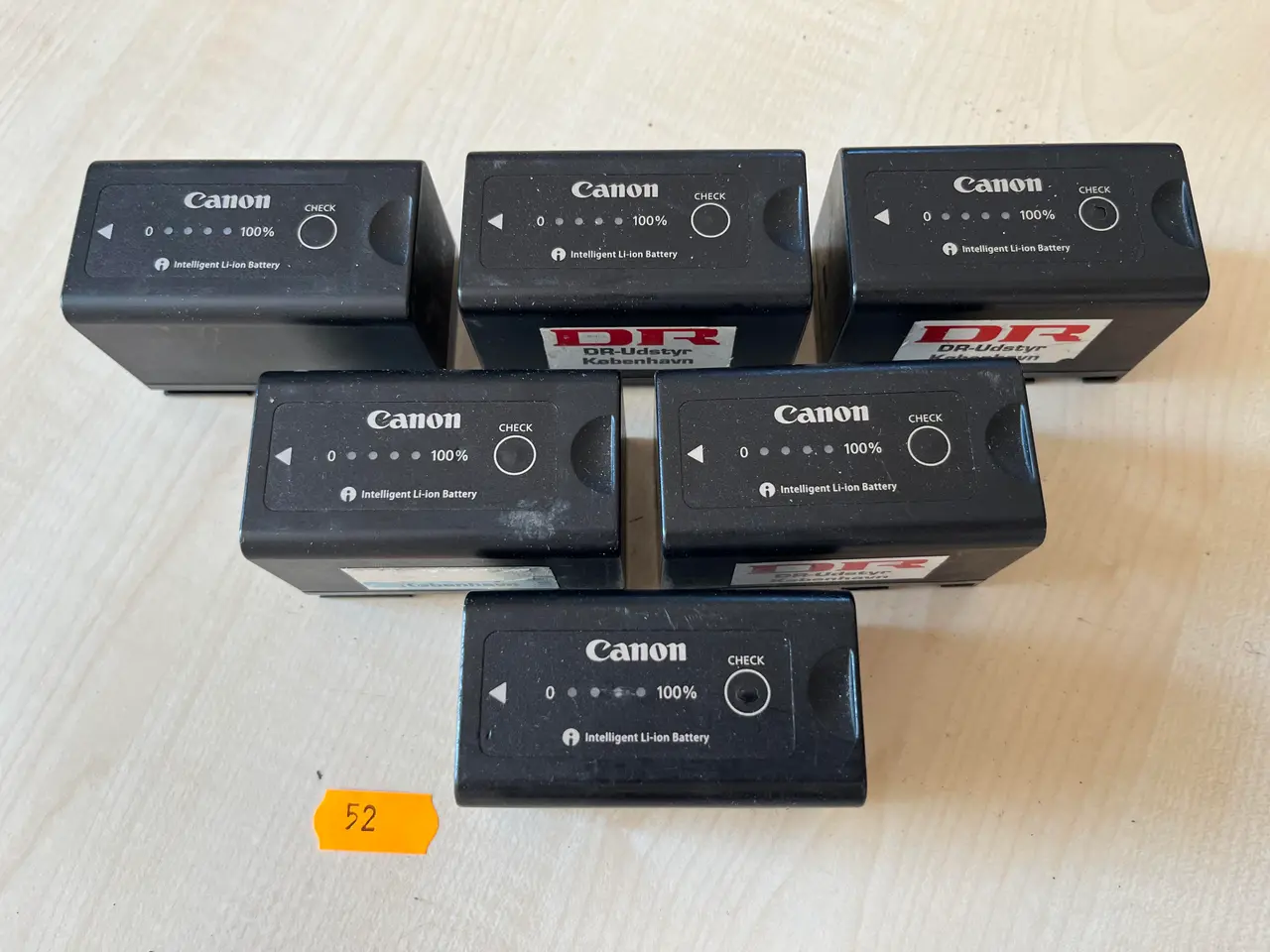 Billede 1 - 6. Stk. Canon batterier